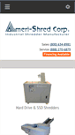 Mobile Screenshot of ameri-shred.com